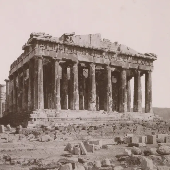 Die Akropolis in Athen.